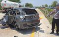 Honda Mobilio Hancur Lebur di Tol Jombang, Bermula Dari Isuzu Traga Muatan Cabai