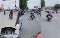 Freestyle Naik Motor, Polisi Kaget Raja Jalanan Mendadak Kesurupan