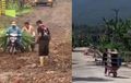 Jalan Rusak Tahunan Berubah Mulus, Donasi Fantastis Si Tukang Bakso Disorot