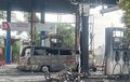 SPBU Cuplik Sukoharjo Ditaksir Rugi Rp 600 Jutaan, Biang Bencana Mitsubishi L300 Station Wagon