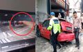 Innalillahi, Juru Parkir Meninggal Ditabrak Hyundai Avega Melayang di Jatinangor