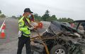 Wajah Avanza Terkoyak di Tol Jombang, Sopir Tak Terluka Tapi 2 Penumpang Bernasib Tragis