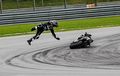 Video Ngerinya Crash Jorge Martin di Tes Sepang, Wajahnya Nabrak Aspal Keras Banget