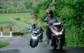 Hujan Deras Bikin Peserta Touring Bali Tercecer, Fitur RoadSync PCX 160 Beraksi