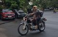 Acung Jempol Buat Pak Sekda Banyumas, Berangkat Kerja Pilih Naik Kawasaki Binter Merzy
