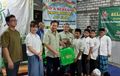 Berkah Ramadan, Evalube Santuni Anak Yatim dan Bagi-Bagi Takjil Buat Mekanik
