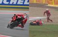 Pecah Telur, Terbongkar Penyebab Crash Marc Marquez di FP1 MotoGP Amerika 2025