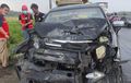 Toyota Avanza Ganti Wujud di Kulon Progo, Bodi Depan Cacat Sejadi-jadinya