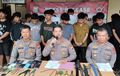 24 Pemuda Usia 15 Sampai 23 Tahun Terancam 10 Tahun Penjara, Barbuk Tersimpan di Mobil Rental