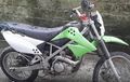 Trabas Banjir Motor Bekas Kawasaki KLX Akhir Tahun Rp 12 Jutaan