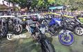 Puluhan Motor Para Pesilat Diamankan Polisi, Masalahnya Ada di Bagian Ini