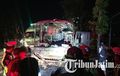 Bus dan BeAT Kering Dilumat Api di Nganjuk, Sopir dan Kernet Lenyap Usai Tragedi