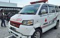 Ambulans Suzuki APV Obrak-abrik Emperan Kios Pasar Bayat Klaten, Sopir Kaget Lihat Ini