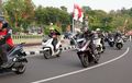 Seru! Puluhan Pengguna Honda PCX 160 Rayakan Hari Kemerdekaan RI Sambil Konvoi di Semarang