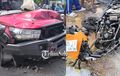 Honda BeAT Bodi Terkuliti di Klaten, Petaka Duel Keras Vs Hilux Berujung Duka