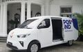 Canggih! Puluhan Unit Mobil Listrik Wuling Jadi Armada Logistik Pos Indonesia