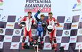 CBR600RR Ngebut Gak Ada Ampun, AHRT Dominasi Seri-4 Mandalika Racing Series 2025