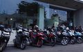 Serunya Night Ride Komunitas Honda Vario 125, Astra Motor Yogyakarta Kasih Bekal Istimewa