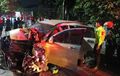 Wajah CR-V Isi 6 Orang Terburai Hebat di Tegal, Oleng di Tikungan Berakhir Duka
