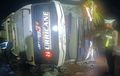 Bus Pariwisata PO Haryanto Rebah Kanan di Tol Semarang, 3 Nyawa Penumpang Terenggut