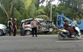 Duka Ambulans Bawa Pasien Rujukan ke Surabaya, Sopir Tewas Dengan Bentuk Bodi Hancur Lebur