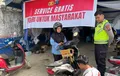 Polri Buka Jasa Servis dan Cuci Motor Gratis, Konsumen Wajib Korban Banjir Sumatera
