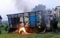 Desa Jrebeng Patalan Wonomerto Probolinggo Geger, Satu Truk Angkut Sapi Dibakar Massa Gegara Ini
