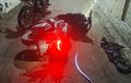 Honda Vario 160 Misterius Tergeletak di Karangampel Indramayu, di Sebelah Ada Sebilah Celurit