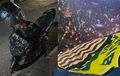 Vario Diselimuti Cairan Hitam, Pemotor Cewek Sebut Imbas Kejebak Konvoi Persib