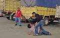 Polisi Mode Beringas, Lumpuhkan Empat Tukang Palak Sopir Truk Saat Antre Solar di SPBU Banjarmasin