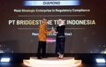 Bukti Kepatuhan Hukum Jadi Bagian Strategi Bisnis, Bridgestone Raih Penghargaan Ini