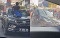 Warga Naik Kap Hantam Kaca, Ini Duduk Perkara Toyota Fortuner Diamuk Massa di Tanah Abang