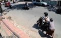 Honda BeAT Kandas di Tengah Keramaian, Aksi Nekat Pelaku Bikin Korban Tersungkur