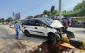 Rush Kesetanan di Exit Tol Bocimi Parungkuda, Tebas Pembatas, Xenia dan Pedagang Tahu Asongan