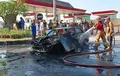 Suzuki Baleno Terbakar di SPBU Probolinggo Berbuntut Panjang, Ada Benda Tak Lazim di Kabin