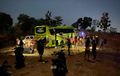 Mencekam, Bus Wafaa Rute Bima-Jakarta Mendarat di Jurang Sedalam 60 Meter di Dompu