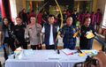 Agak Lega, 7 Komplotan Begal Motor Bersenjata Celurit dan Pistol Mainan di Medan Kenakan Baju Tahanan