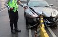 Kecelakaan ini Lagi Hits Banget di Jakarta, Dari City Car sampai Sportscar Jadi Korban