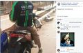 Ojek Online Ini Bikin Bingung Netizen, Satu Jaket Dua Perusahaan