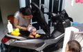 Gokil, Yamaha NMAX Ini Disulap Jadi Ember Buat Mandiin Bayi, Kamu Jangan Ikut-Ikutan Ya