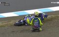 Valentino Rossi Jatuh di Latihan Resmi ke-4, Apa Bisa Melanjutkan ke Babak Kualifikasi MotoGP Jepang