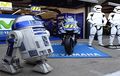 Wuih.. Ada Stormtrooper Di Paddock tim Valentino Rossi, Kira-kira Buat Apa Ya?