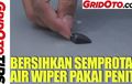 Video Cara Bersihkan Semprotan Air Wiper Pakai Peniti