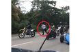Kacau! Polisi Kewalahan Atasi Grombolan Bikers yang Kabur Saat Razia