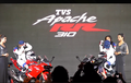 Resmi, TVS Apache 310 RR Diperkenalkan di India. Mirip Kawasaki Ninja atau CBR150R?