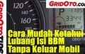 Video Cara Mudah Ketahui Lubang Isi BBM Tanpa Keluar Mobil