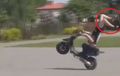 Parah, Aksi Wheelie Biker Ini Terlalu Ekstrim, Skill Tingkat Dewa?