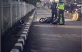 Benar-Benar Nekat! Polisi Ditabrak Oleh Biker Ini 