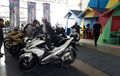 Antuasiasme Peserta Customaxi Yamaha Banjarmasin, Biar Panas Geber Terus Sob!