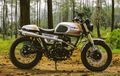 Asli Indonesia Custom Bike Campuran Cafe Racer dan Scrambler